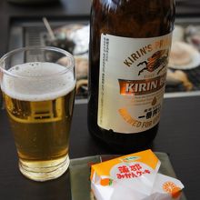 冷えたビールは格別美味しい