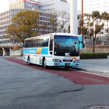 南口から空港バスが出る