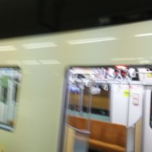 福住駅にて