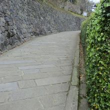 この急な勾配をご覧ください。