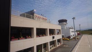 こじんまりした空港