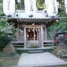 お隣の八坂神社です