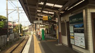 江ノ電の住宅街の無人駅和田塚駅界隈