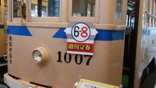貝ごたえのある新装の市電保存館
