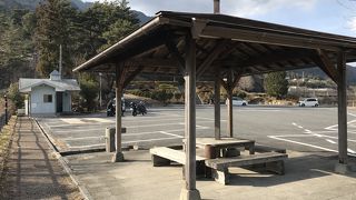 木曽川沿いに広がる公園