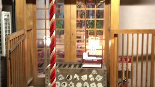 ビルの1階の中側にあるのが「月島開運観世音」～月島～