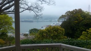 ベランダからの眺めが良い