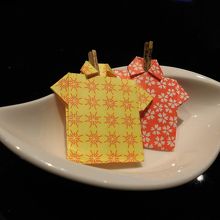 楊枝の入れ物も可愛かった。素敵なお店でした