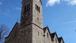 尖塔のある教会