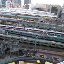 KITTEガーデンからの東京駅方面景色