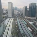 JR東京駅に直結、部屋から東京駅を見下ろせます