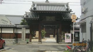 蛸地蔵で有名です。