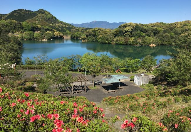 飯塚のダム湖公園