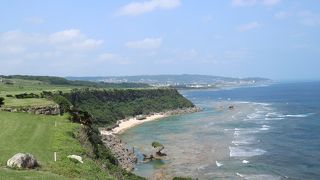 最高の景色と素敵なキャディーさん