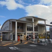 道の駅の建物