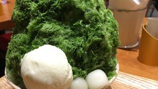 宇治抹茶かき氷
