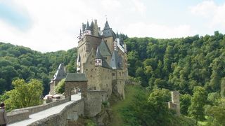 最寄り駅より沢山歩いてたどり着ける山の中のお城。