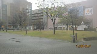 整備された公園です。