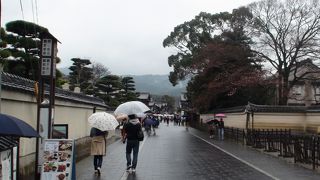 土産物屋のオンパレード