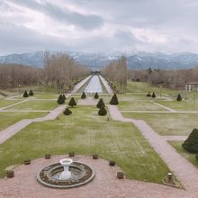 展望ラウンジから見た風景