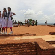 シギリアロックの頂上