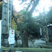 夕焼けが似合う神社