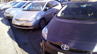 ウランバートルで一般的なのは白タク