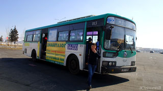 空港バスは7番が分かりやすい