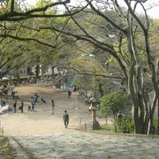和歌山城址の内堀より南東にあります。