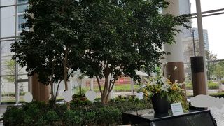 現在は台座のみ