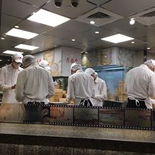 キッチンはオープンです