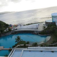 到着時、ベランダからの一枚。　チャベルもありますよ。