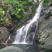 やんばるの森にある沖縄本島最大の滝
