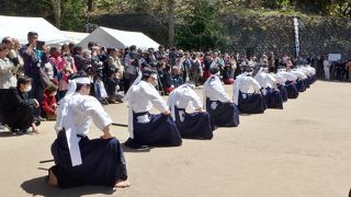 墓前祭が行われていました