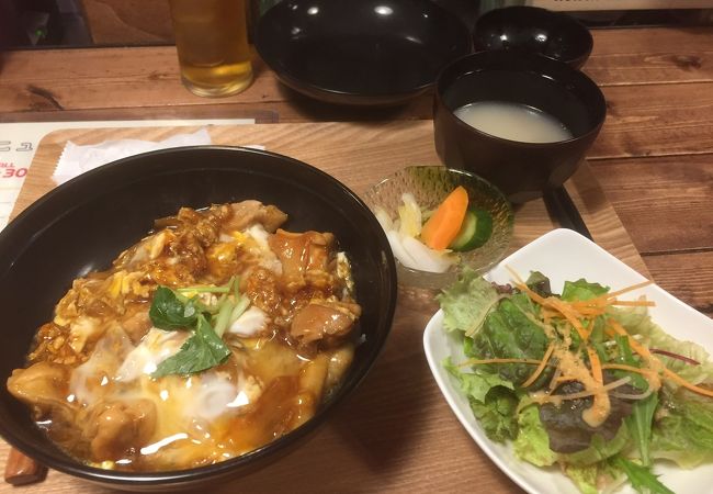 ランチで親子丼