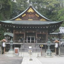 社殿の景観です。