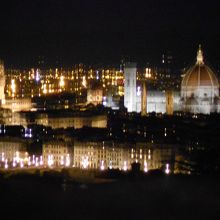 教会前からの夜景