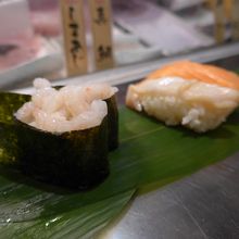 サーモンと海老