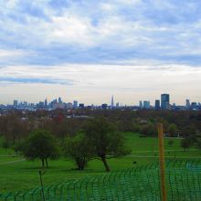 プリムローズから見るロンドン市街