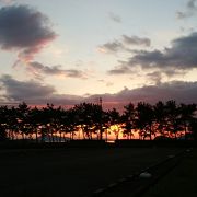瀬戸内海の夕陽