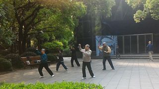 上海に住む人の憩いの場。婚活の場？