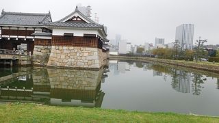 表御門のすぐそばにある櫓