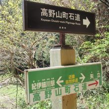 高野町石道