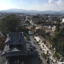 天守からの景色