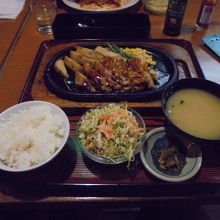 チキンステーキ定食