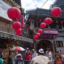 九份の有名な階段