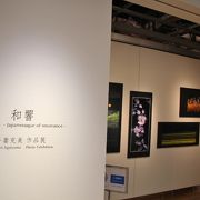 ギャラリーで吾妻克美作品展が開催されていました