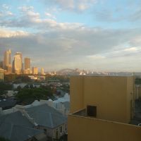 ギリギリ遠くにハーバーブリッジ