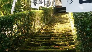 本堂の中まで上がって見ることができます