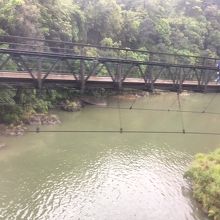 車窓から見えます